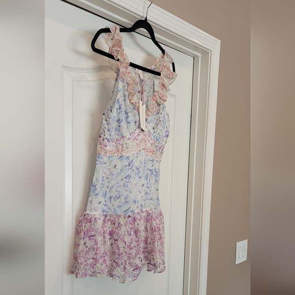 Love Shack Fancy Seneca Floral Tiered Fit & Flare Dress MSRP $425 - Picture 11 of 16